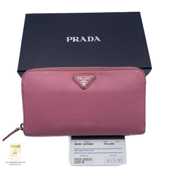 Prada Handbags - Prada zip around wallet